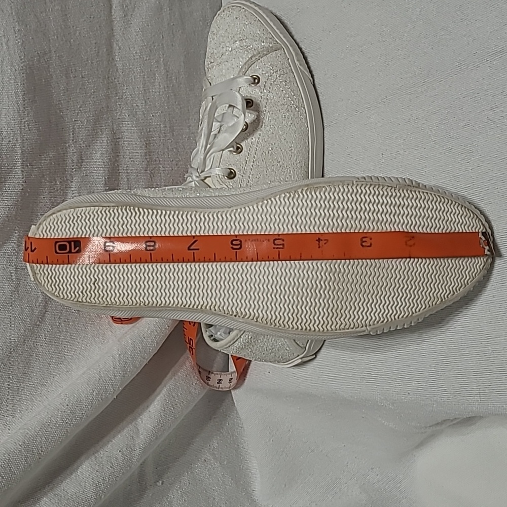 Kate Spade Trista Glitter Textile Sneakers Size 9.5 - Picture 10 of 14